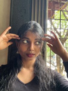 Silver Jhumka Earrings