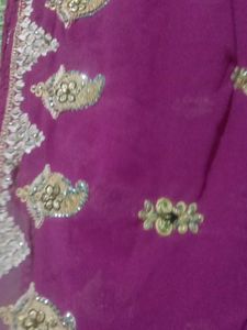 Pink Stylish Kurta With Heavy Work Dupatta...