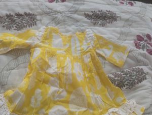 Yellow New frock