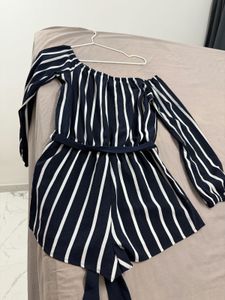 Striped Off-Shoulder Top