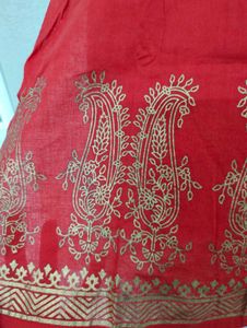 Avaasa Red &amp; Blue ethnic kurti size S