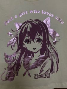 Anime Print Basic Tee