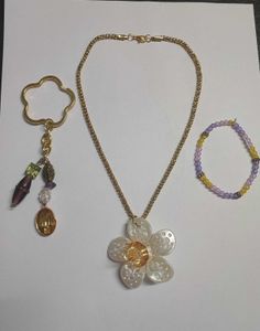 Rapunzel Themed Jewellery Combo ☀️🪻🌼