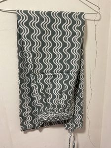 Grey And White Plazo