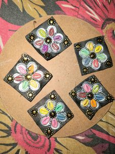 Shell Flower patches