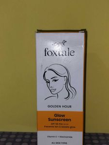 Foxtale Glow Sunscreen SPF 50