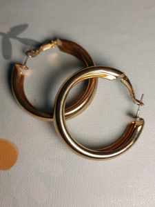 Gold Hoop Earrings