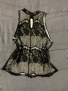 Black Lace Top