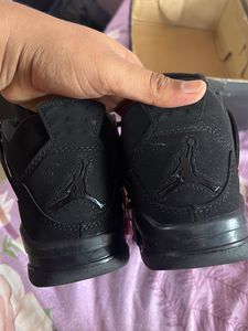 Air Jordan 4 Retro Black Cat Sneakers For Men
