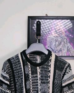 Knit Coogi Style Sweater