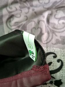 burgundy Faux Leather Mini Skirt