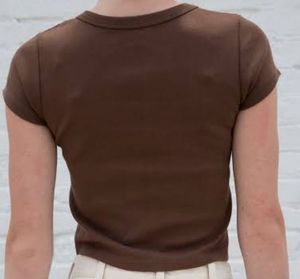Cowgirl Brown Crop Top
