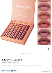 Handiyan Lipstick Set Of 6