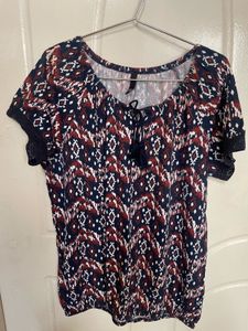 Max Fashion-Patterned Top
