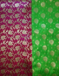 Patali Pallu Pure Banarasi Silk Saree