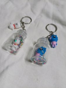 BT21 KEYCHAIN PAIR