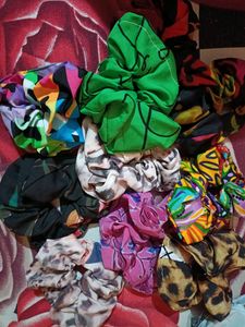 Scrunchies 10 Pcs