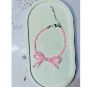 Pearl &amp; Bow Bracelet