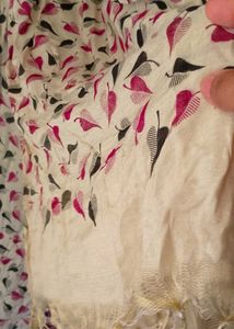 Khadi Silk Cotton Kurtha With Dupatta