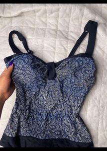 Printed Padded Top