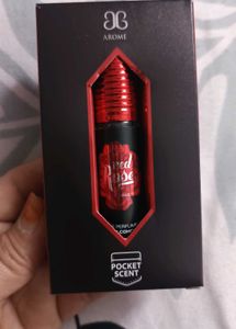 Unused Red Rose Pocket Scent , Alcohol Free