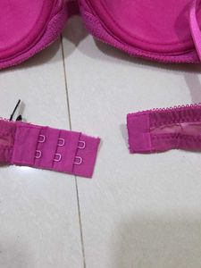 Pink Polka Dot Bra from Paris