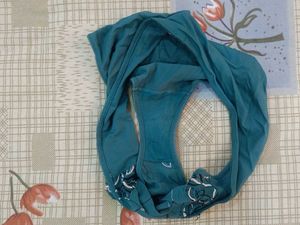 Floral Teal Panties