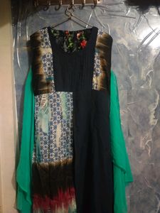Indowestern Dress With Skirt