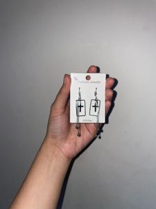 Cross Dangle Earrings