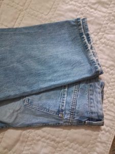 Bershka Wide Leg Jeans High Waist
