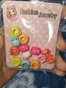 Colorful Hair Claw Clips - Set