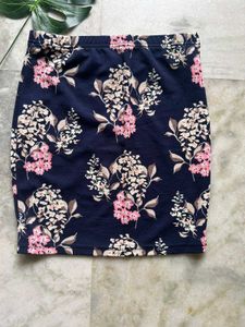 Floral Mini Skirt