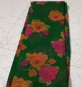 Poly Georgette Saree