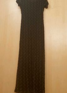 Stunning Shimmery Black Party Gown