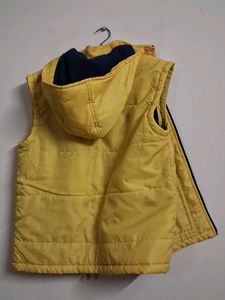Yellow Sleeveless Jacket
