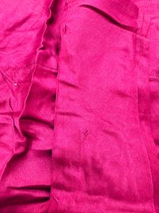 Teal and Pink Kurti With Churidar Dupatta