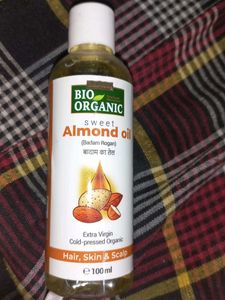 Bio Organic Sweet Almond Oil (100ml)