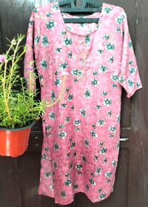 Floral Print Tunic Top