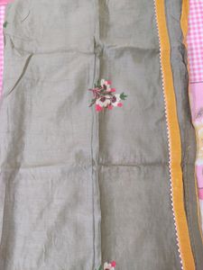 Mustard Yellow Handmade Patiala Suit