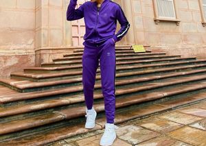 mens trendy addidas print trackpant