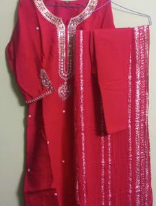 New/Unused Embroidered Kurta Set