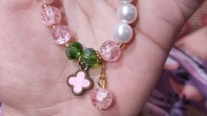 Beaded Clover Bracelet