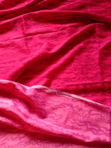 Magenta Rose Pink Dress Material With Dupatta