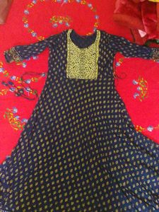 Blue Anarkali Suit