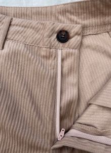 SHEIN Soft Corduroy Cargo Trousers