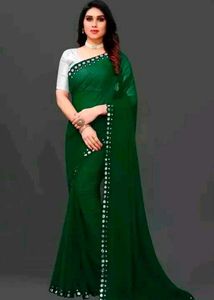 New Stayle Beautiful Women Sarees Inpoted Saree