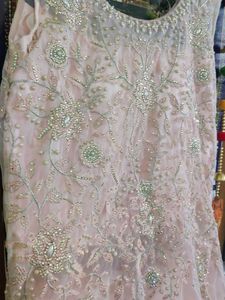 Blush Pink Embroidered Gown