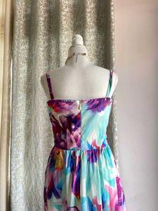 Floral Print Maxi Dress