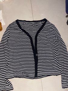 Striped Tank Top with Jacket