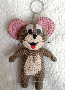 Amigurumi Jerry Keychain/Bag hanging